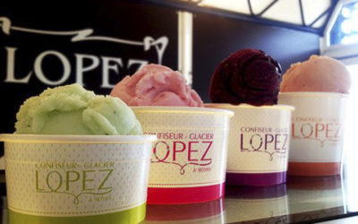Lopez ice cream in Pontaillac or Royan
